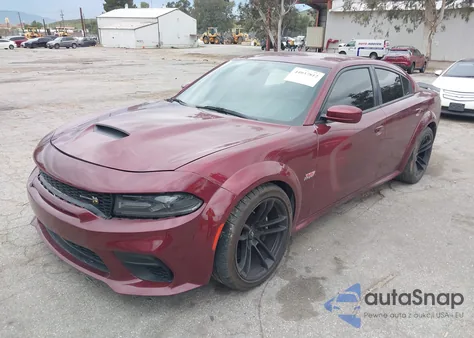 2021 Dodge Charger Scat Pack Widebody Rwd from USA, damaged, VIN 2C3CDXGJ9MH553714